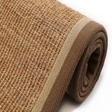 latex backing breathable area natural rugs sisal carpet