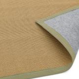 latex backing breathable area natural rugs sisal carpet